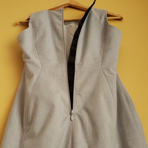 Modern Grey Shift Dress - Picture 4 of 7